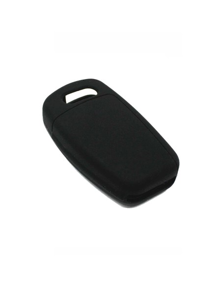 Guscio in Silicone Cover Chiave per Telecomando Audi A1 A3 A4 A6 A8 TT Q5 Q7 R8 S4 S6 Portachiave Nero