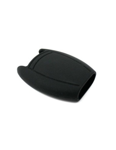 Guscio in Silicone Cover Chiave per Telecomando Mercedes-Benz Classe A C E S V ML CLK SLK Portachiave Nero