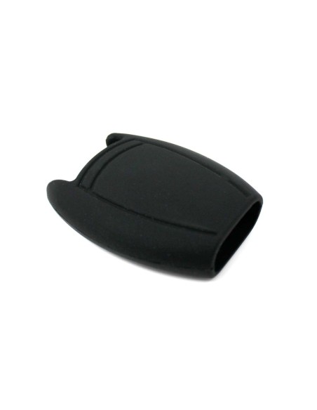 Guscio in Silicone Cover Chiave per Telecomando Mercedes-Benz Classe A C E S V ML CLK SLK Portachiave Nero
