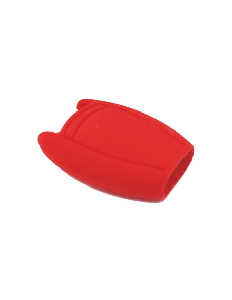 Guscio in Silicone Cover Chiave per Telecomando Mercedes-Benz Classe A C E S V ML CLK SLK Portachiave Rosso