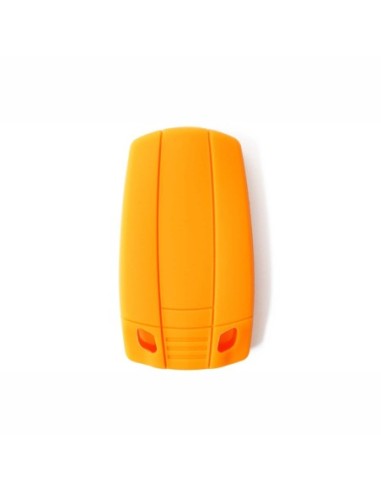 Guscio in Silicone Cover Chiave per Telecomando BMW Serie 1 3 5 6 7 X1 X3 X5 X6 Z4 Portachiave Arancione