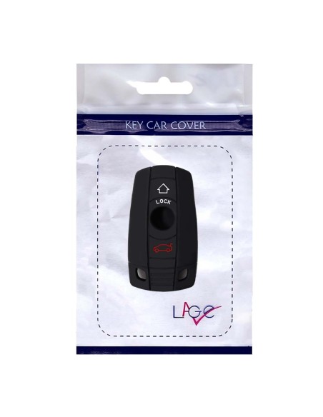 Guscio in Silicone Cover Chiave per Telecomando BMW Serie 1 3 5 6 7 X1 X3 X5 X6 Z4 Portachiave Nero