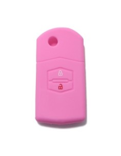 Guscio Silicone Cover Chiave Telecomando Mazda Portachiave Rosa 2 3 5 6 BT50 CX-5 CX-7 CX-9 MX5 RX8