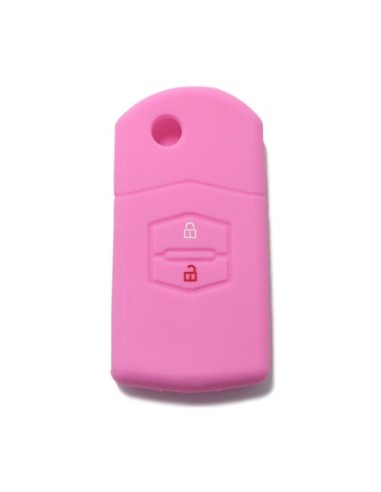 Guscio Silicone Cover Chiave Telecomando Mazda Portachiave Rosa 2 3 5 6 BT50 CX-5 CX-7 CX-9 MX5 RX8