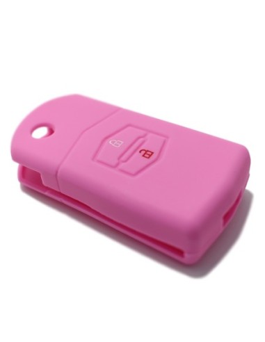 Guscio Silicone Cover Chiave Telecomando Mazda Portachiave Rosa 2 3 5 6 BT50 CX-5 CX-7 CX-9 MX5 RX8