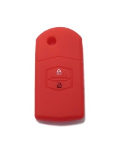 Guscio Silicone Cover Chiave Telecomando Mazda Portachiave Rosso 2 3 5 6 BT50 CX-5 CX-7 CX-9 MX5 RX8