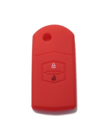 Guscio Silicone Cover Chiave Telecomando Mazda Portachiave Rosso 2 3 5 6 BT50 CX-5 CX-7 CX-9 MX5 RX8