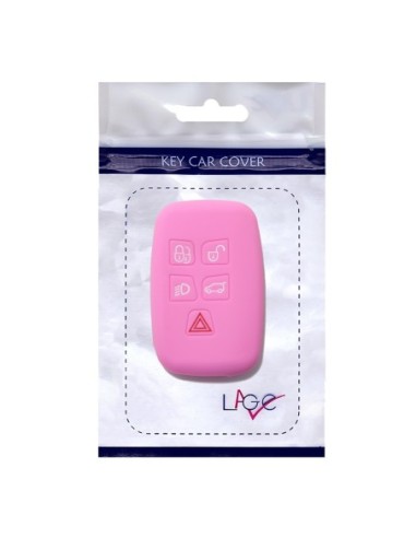 Guscio Silicone Cover Chiave Telecomando Land Rover Portachiave Rosa  Range Rover Sport Evoque LR4 Freelander Discovery