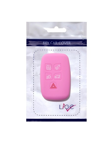 Guscio Silicone Cover Chiave Telecomando Land Rover Portachiave Rosa  Range Rover Sport Evoque LR4 Freelander Discovery