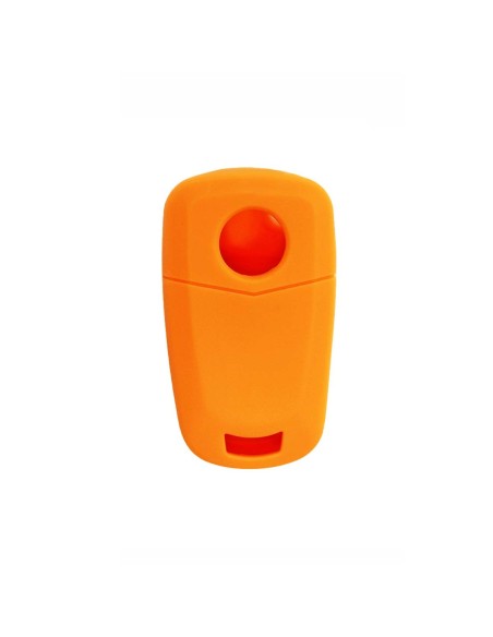 Guscio in Silicone Cover Chiave per Telecomando Opel Antara Astra Corsa Meriva Tigra Vectra Zafira Portachiave Arancione