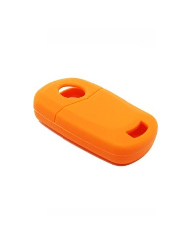 Guscio in Silicone Cover Chiave per Telecomando Opel Antara Astra Corsa Meriva Tigra Vectra Zafira Portachiave Arancione