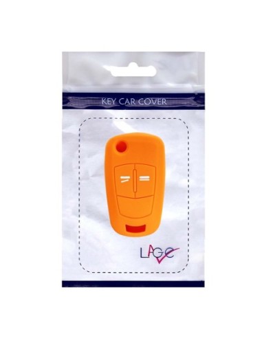Guscio in Silicone Cover Chiave per Telecomando Opel Antara Astra Corsa Meriva Tigra Vectra Zafira Portachiave Arancione