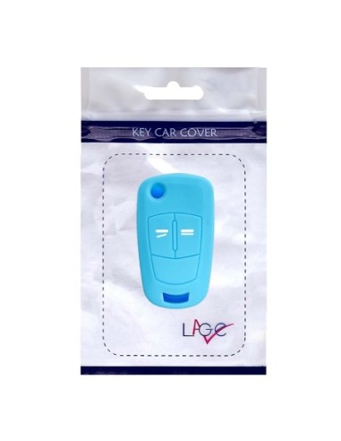 Guscio in Silicone Cover Chiave per Telecomando Opel Antara Astra Corsa Meriva Tigra Vectra Zafira Portachiave Azzurro