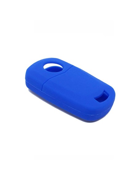 Guscio in Silicone Cover Chiave per Telecomando Opel Antara Astra Corsa Meriva Tigra Vectra Zafira Portachiave Blu