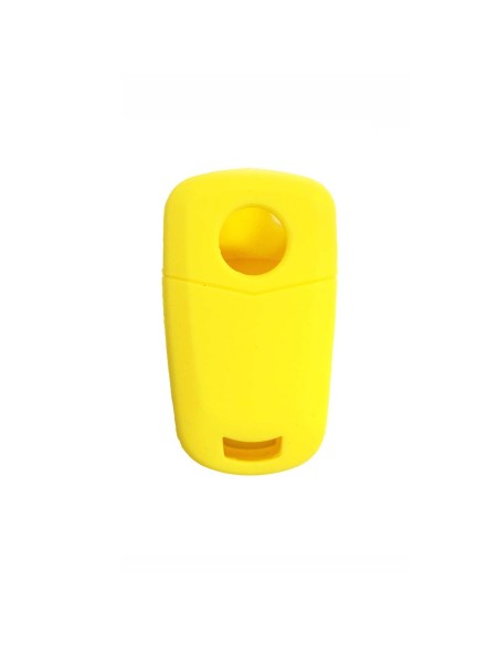 Guscio in Silicone Cover Chiave per Telecomando Opel Antara Astra Corsa Meriva Tigra Vectra Zafira Portachiave Giallo