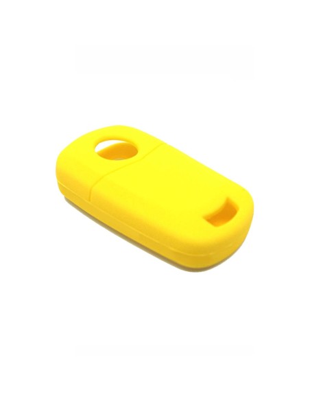 Guscio in Silicone Cover Chiave per Telecomando Opel Antara Astra Corsa Meriva Tigra Vectra Zafira Portachiave Giallo