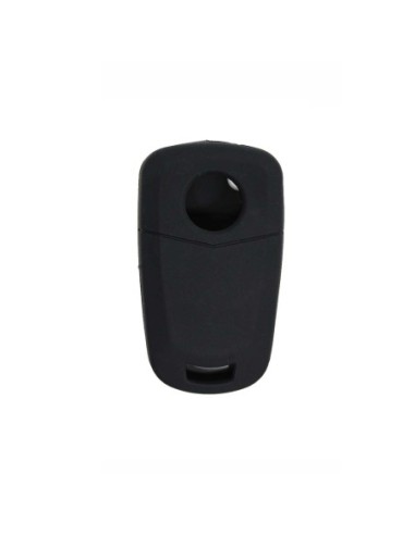 Guscio in Silicone Cover Chiave per Telecomando Opel Antara Astra Corsa Meriva Tigra Vectra Zafira Portachiave Nero