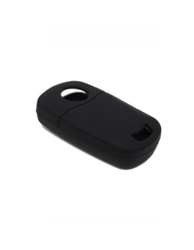 Guscio in Silicone Cover Chiave per Telecomando Opel Antara Astra Corsa Meriva Tigra Vectra Zafira Portachiave Nero