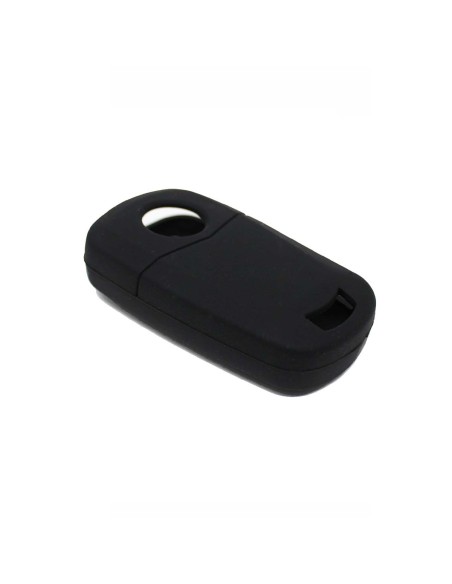 Guscio in Silicone Cover Chiave per Telecomando Opel Antara Astra Corsa Meriva Tigra Vectra Zafira Portachiave Nero