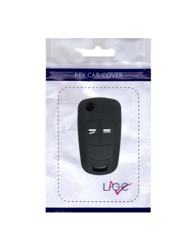 Guscio in Silicone Cover Chiave per Telecomando Opel Antara Astra Corsa Meriva Tigra Vectra Zafira Portachiave Nero