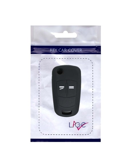 Guscio in Silicone Cover Chiave per Telecomando Opel Antara Astra Corsa Meriva Tigra Vectra Zafira Portachiave Nero
