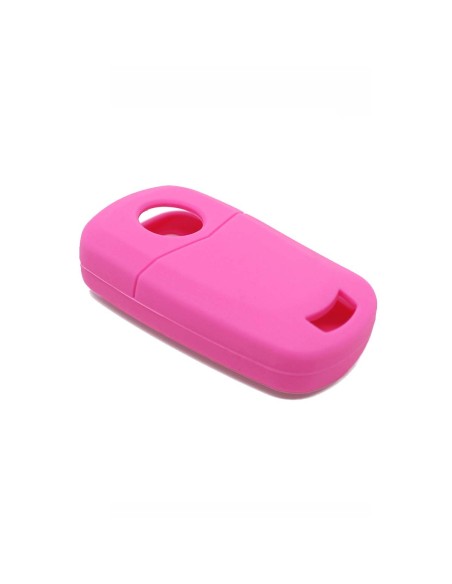 Guscio in Silicone Cover Chiave per Telecomando Opel Antara Astra Corsa Meriva Tigra Vectra Zafira Portachiave Rosa