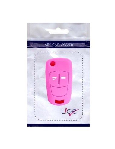 Guscio in Silicone Cover Chiave per Telecomando Opel Antara Astra Corsa Meriva Tigra Vectra Zafira Portachiave Rosa