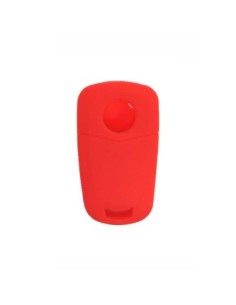Guscio in Silicone Cover Chiave per Telecomando Opel Antara Astra Corsa Meriva Tigra Vectra Zafira Portachiave Rosso 2