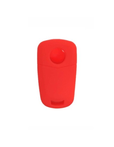 Guscio in Silicone Cover Chiave per Telecomando Opel Antara Astra Corsa Meriva Tigra Vectra Zafira Portachiave Rosso