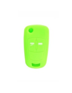 Guscio in Silicone Cover Chiave per Telecomando Opel Antara Astra Corsa Meriva Tigra Vectra Zafira Portachiave Verde