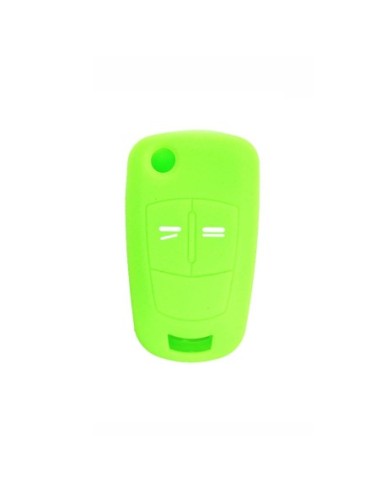Guscio in Silicone Cover Chiave per Telecomando Opel Antara Astra Corsa Meriva Tigra Vectra Zafira Portachiave Verde