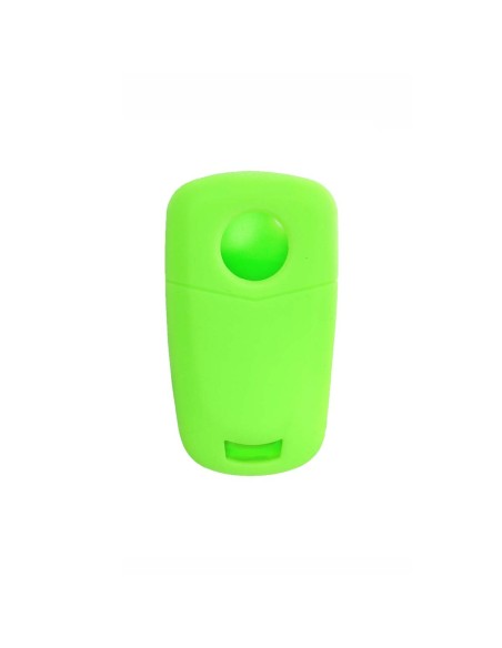 Guscio in Silicone Cover Chiave per Telecomando Opel Antara Astra Corsa Meriva Tigra Vectra Zafira Portachiave Verde