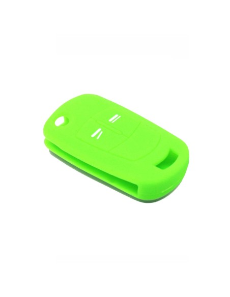 Guscio in Silicone Cover Chiave per Telecomando Opel Antara Astra Corsa Meriva Tigra Vectra Zafira Portachiave Verde