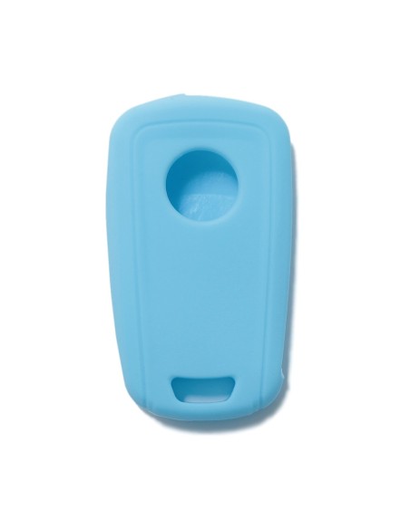 Guscio in Silicone Cover Chiave per Telecomando Opel Astra J Insignia Mokka Corsa Meriva Zafira Antara Vauxhall Portachiave Azzurro