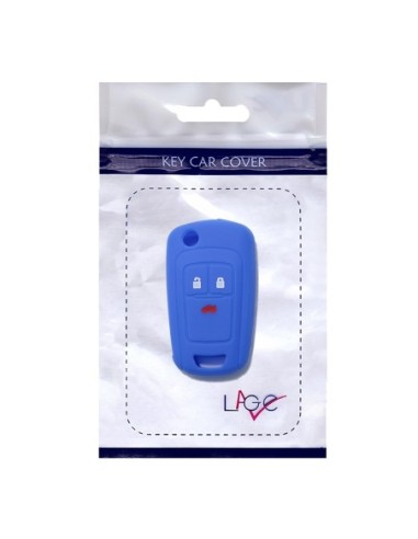 Guscio in Silicone Cover Chiave per Telecomando Opel Astra J Insignia Mokka Corsa Meriva Zafira Antara Vauxhall Portachiave Blu