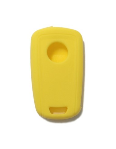Guscio in Silicone Cover Chiave per Telecomando Opel Astra J Insignia Mokka Corsa Meriva Zafira Antara Vauxhall Portachiave Giallo