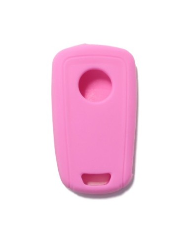 Guscio in Silicone Cover Chiave per Telecomando Opel Astra J Insignia Mokka Corsa Meriva Zafira Antara Vauxhall Portachiave Rosa