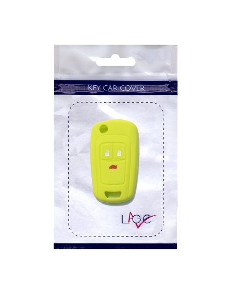 Guscio in Silicone Cover Chiave per Telecomando Opel Astra J Insignia Mokka Corsa Meriva Zafira Antara Vauxhall Portachiave Verde