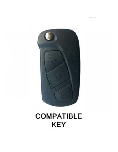 Guscio in Silicone Cover Chiave per Telecomando Ford Blu 3 Tasti KA Focus Fiesta Escort Mondeo