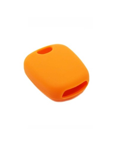 Guscio in Silicone Cover Chiave per Telecomando Citroen C1 C2 C3 C5 e Peugeot 103 106 107 206 207 307 308 406 407 508 806 1007 Portachiave Arancione