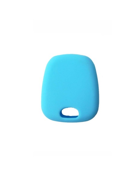 Guscio in Silicone Cover Chiave per Telecomando Citroen C1 C2 C3 C5 e Peugeot 103 106 107 206 207 307 308 406 407 508 806 1007 Portachiave Azzurro