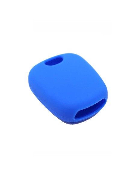 Guscio in Silicone Cover Chiave per Telecomando Citroen C1 C2 C3 C5 e Peugeot 103 106 107 206 207 307 308 406 407 508 806 1007 Portachiave Blu