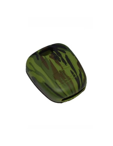 Guscio in Silicone Cover Chiave per Telecomando Citroen C1 C2 C3 C5 e Peugeot 103 106 107 206 207 307 308 406 407 508 806 1007 Portachiave Camouflage