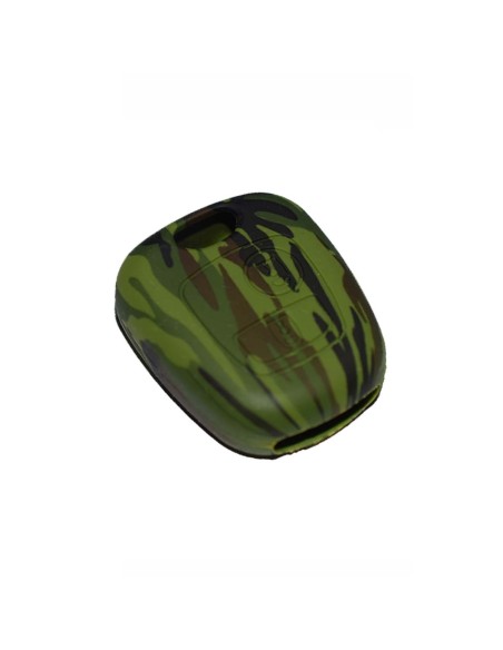 Guscio in Silicone Cover Chiave per Telecomando Citroen C1 C2 C3 C5 e Peugeot 103 106 107 206 207 307 308 406 407 508 806 1007 Portachiave Camouflage