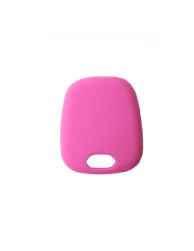 Guscio in Silicone Cover Chiave per Telecomando Citroen C1 C2 C3 C5 e Peugeot 103 106 107 206 207 307 308 406 407 508 806 1007 Portachiave Rosa