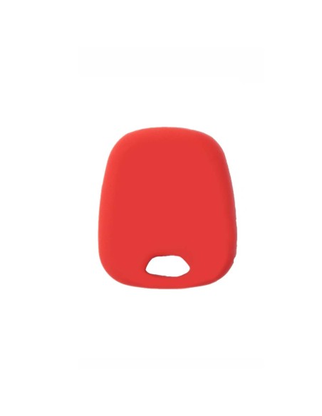 Guscio in Silicone Cover Chiave per Telecomando Citroen C1 C2 C3 C5 e Peugeot 103 106 107 206 207 307 308 406 407 508 806 1007 Portachiave Rosso