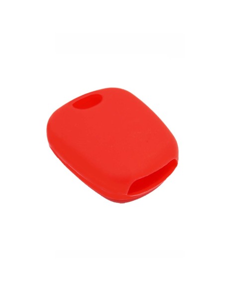 Guscio in Silicone Cover Chiave per Telecomando Citroen C1 C2 C3 C5 e Peugeot 103 106 107 206 207 307 308 406 407 508 806 1007 Portachiave Rosso