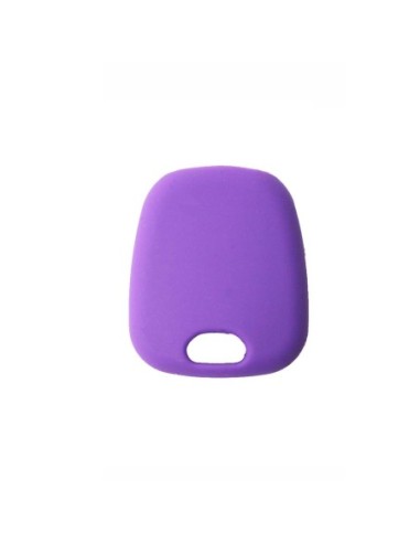 Guscio in Silicone Cover Chiave per Telecomando Citroen C1 C2 C3 C5 e Peugeot 103 106 107 206 207 307 308 406 407 508 806 1007 Portachiave Viola