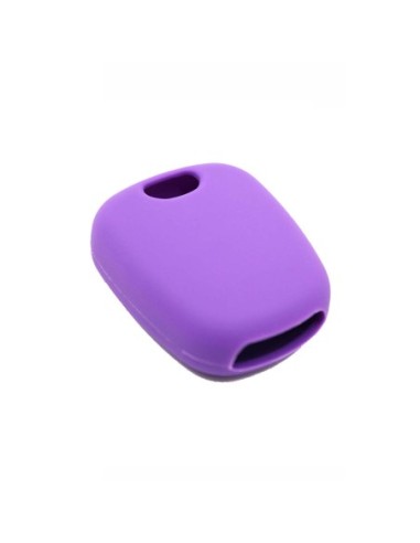Guscio in Silicone Cover Chiave per Telecomando Citroen C1 C2 C3 C5 e Peugeot 103 106 107 206 207 307 308 406 407 508 806 1007 Portachiave Viola