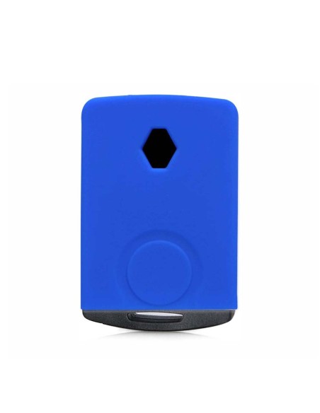 Guscio Silicone Cover Chiave per Telecomando Renault Portachiave Blu  Clio Captur Scenic Twingo Escape Laguna Megane Koleos